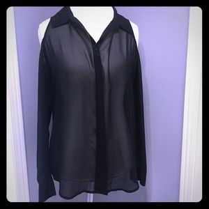 Guess Cold Shoulder Blouse